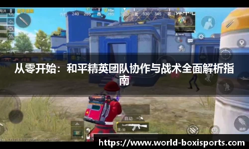 从零开始：和平精英团队协作与战术全面解析指南